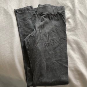 Dark grey Aeropostale leggings.